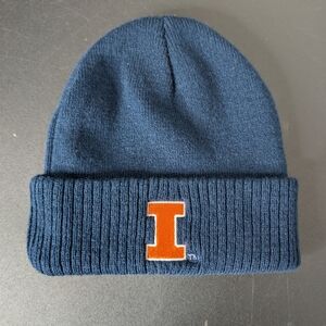 Illinois Fighting Illini Beanie In Navy